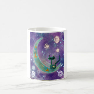 Caneca De Café Gato atômico celestial