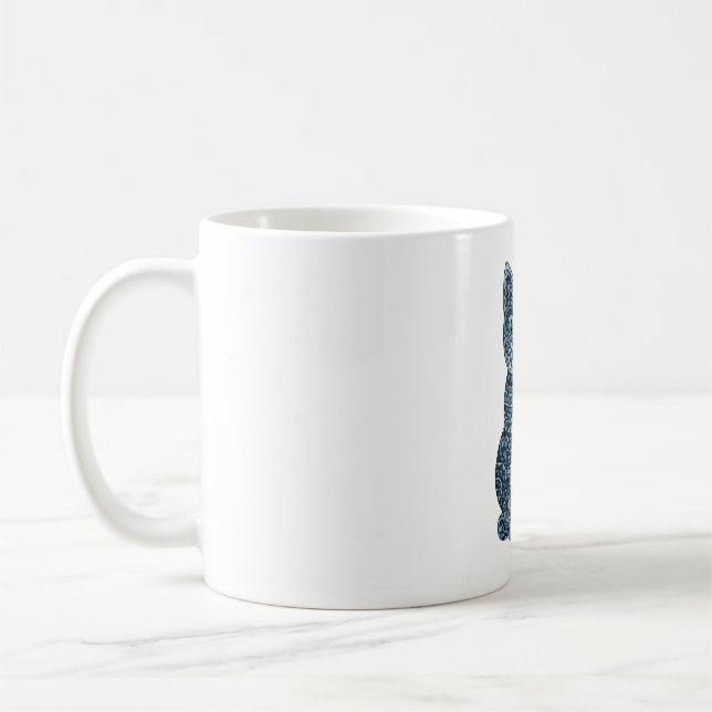 Caneca De Café gato azul (1) (Esquerda)
