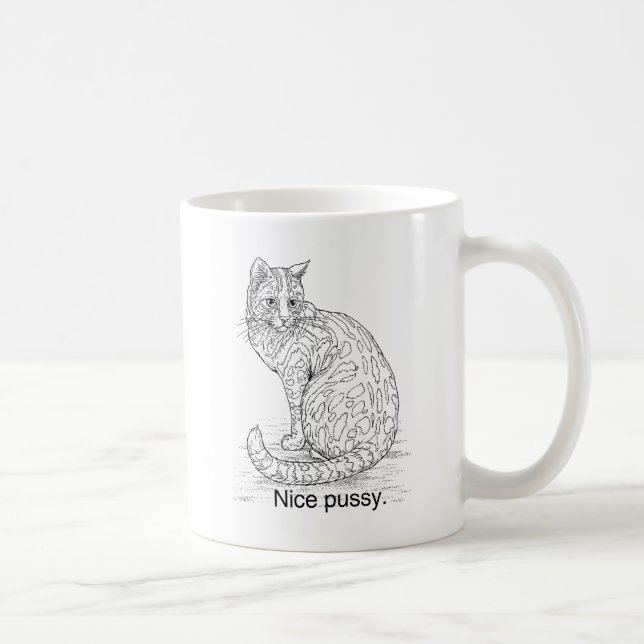 CANECA DE CAFÉ GATO BONITO (Direita)