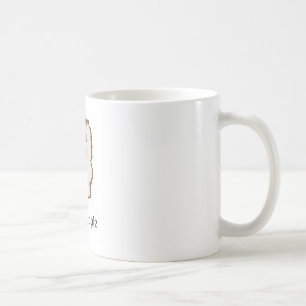 Caneca De Café gato bonito, eu deio pessoas