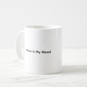 Caneca De Café Gato Bonito Fala Suavemente