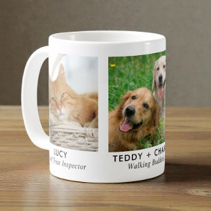Caneca De Café Gato Cachorro Pet 3 Foto