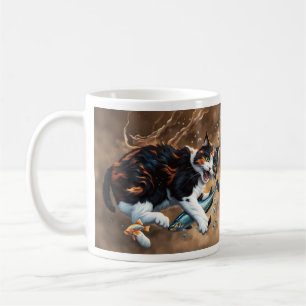 Caneca De Café Gato capturado