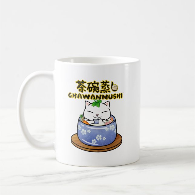 Caneca De Café Gato Chawancogi, Comida japonesa (Esquerda)