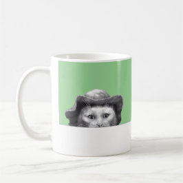Caneca De Café Gato com chapéu (Moegi)
