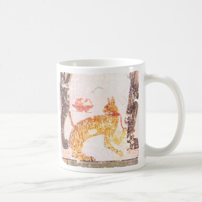 Caneca De Café gato com coleira (Direita)
