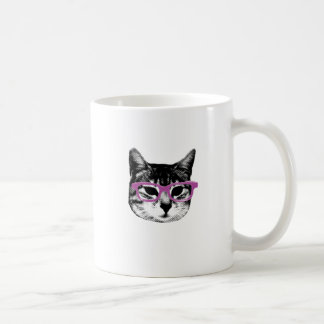 Caneca De Café Gato com vidros