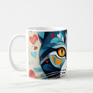 Caneca De Café Gato Corado