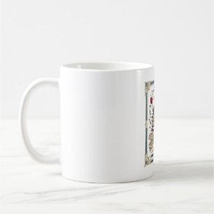 Caneca De Café Gato de Aniversário Idade Vintage Arte Vetorial S