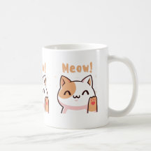 Gato de bege-branco com molhos de ilustração de te