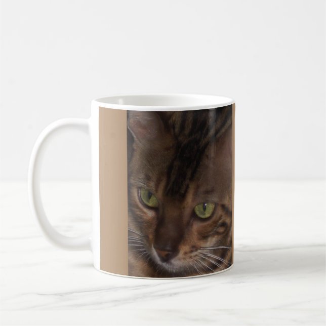 Caneca De Café Gato de Bengala - Torneira Clássica de Café (Esquerda)