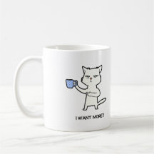 Gato De Café Engraçado | Apresenta Mug | Pai