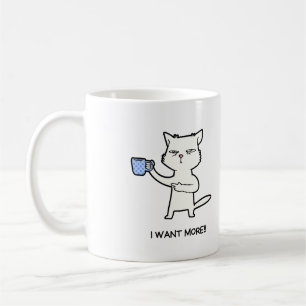 Caneca De Café Gato De Café Engraçado Apresenta Mug Pai
