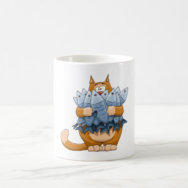 Caneca De Café Gato de Captura (Criador carregado)