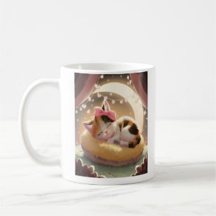 Caneca De Café Gato de chalé, cochilo
