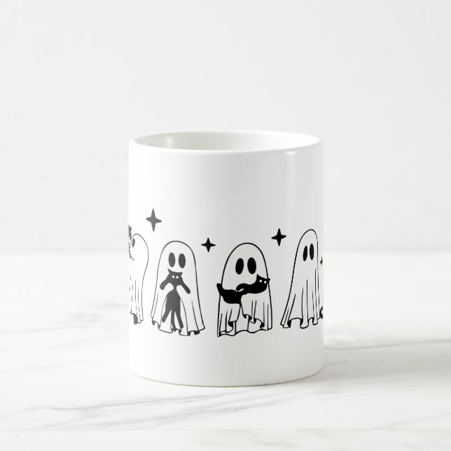 Caneca De Café Gato de Conforto (Centro)