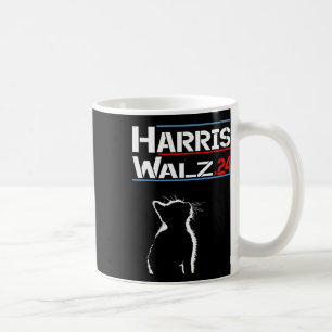 Caneca De Café Gato de Eleição do Presidente Walz da América do W