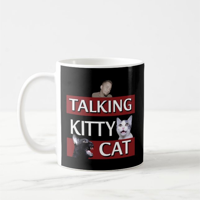 Caneca De Café Gato de Gatinho (Esquerda)