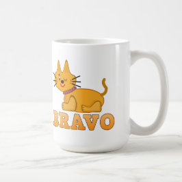 Caneca De Café Gato de gato-do-gato-do-mato-bravo desenho bravo