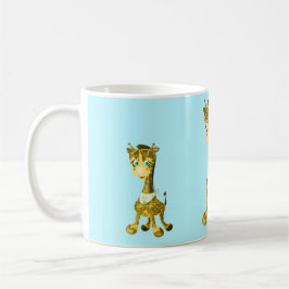 Caneca De Café Gato de Girafa