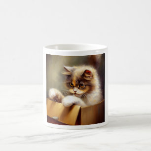 Caneca De Café Gato de Highlander