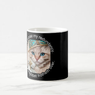 Caneca De Café Gato de Luxo Italiano: Selvagem
