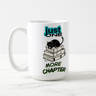 Caneca De Café Gato de Mais Um Capítulo