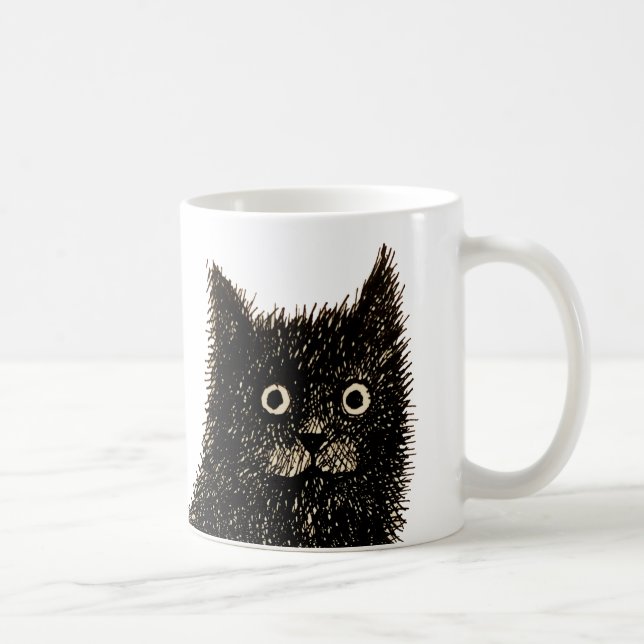 Caneca De Café Gato-de-mato-preto (Direita)