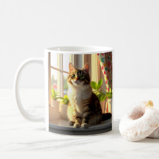 Caneca De Café Gato de Miau