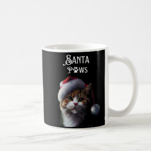 Caneca De Café Gato de Natal de papais noeis