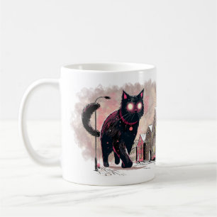 Caneca De Café Gato de Natal Islandês