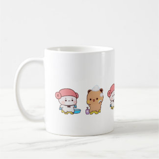 Caneca De Café Gato de Pêssego de Mochi Cugado
