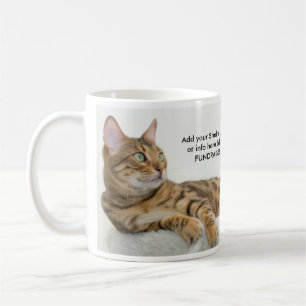 Caneca De Café Gato de resgatar medroso de café