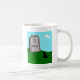 Caneca De Café Gato de Schrödinger 1 - Schrödinger 0
