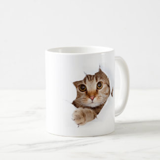 Caneca De Café Gato de Taça