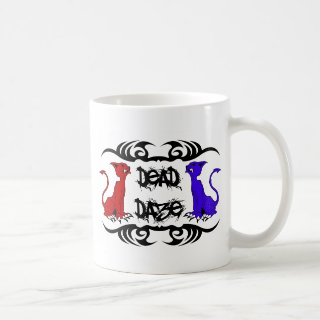 Caneca De Café Gato Deja Vu (Direita)