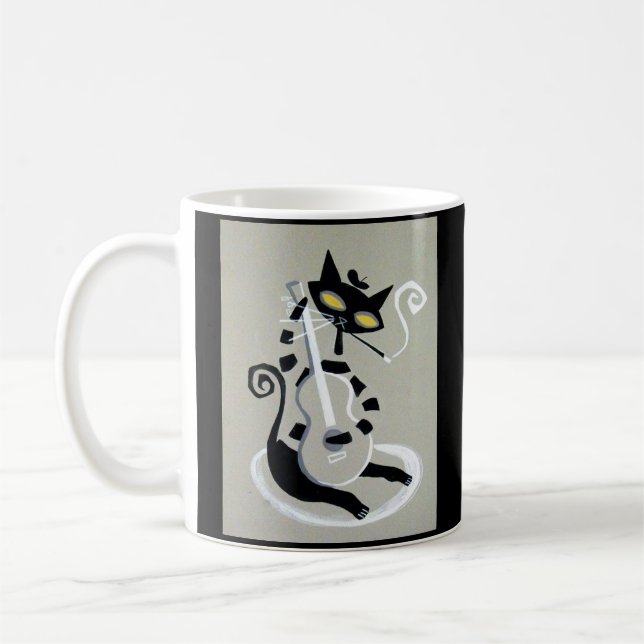 Caneca De Café gato-do-mato (Esquerda)