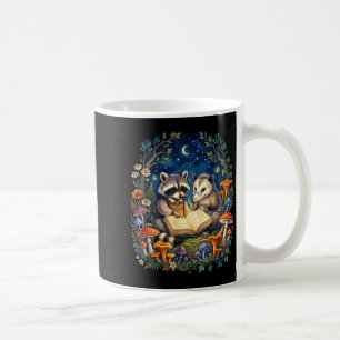 Caneca De Café Gato-do-mato engraçado cottagecore fairycore