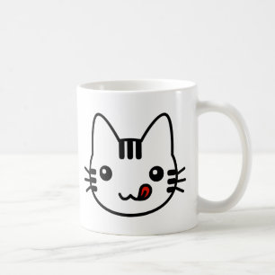 Caneca De Café Gato do sushi