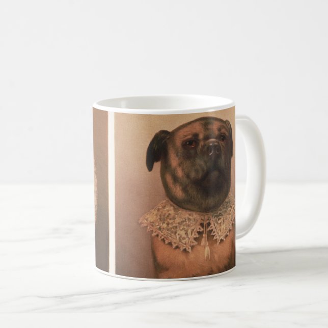 Caneca De Café Gato e Cão (Frente Esquerda)