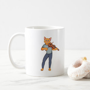 Caneca De Café Gato e Fiddle - Coffee Mug