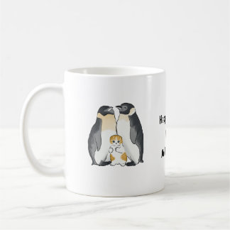 Caneca De Café Gato e Pinguim Gatos, Para Pão Gato
