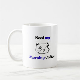Caneca De Café Gato Engraçado