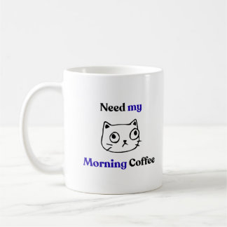 Caneca De Café Gato Engraçado 
