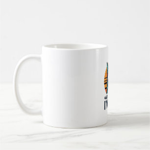 Caneca De Café Gato Engraçado Acha Que Sou Legal Vintage