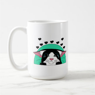Caneca De Café gato escondido