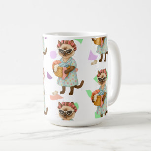 Caneca De Café Gato está indo para a lavanderia