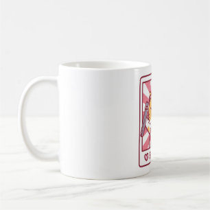 Caneca De Café Gato Fofo Com Foto Doodle de Macarrão Ramen