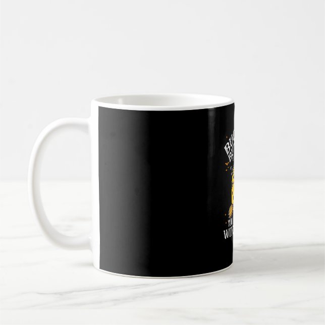 Caneca De Café Gato Fogueira Acima Bíbulo Que Você Acabou De Me D (Esquerda)