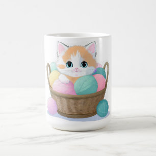 Caneca De Café Gato kawaii bonito